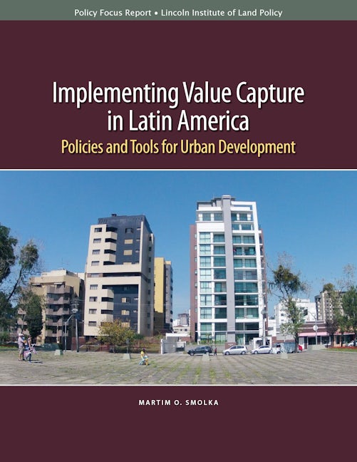 Book cover image for Implementing Value Capture in Latin America ISBN: 9781558442849